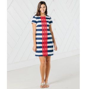 NWT XL Sail to Sable Patriotic Shift dress